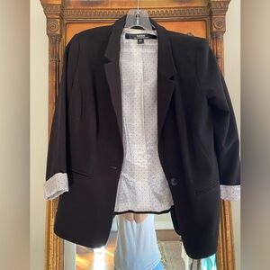 Kenzie black blazer, medium, NWOT